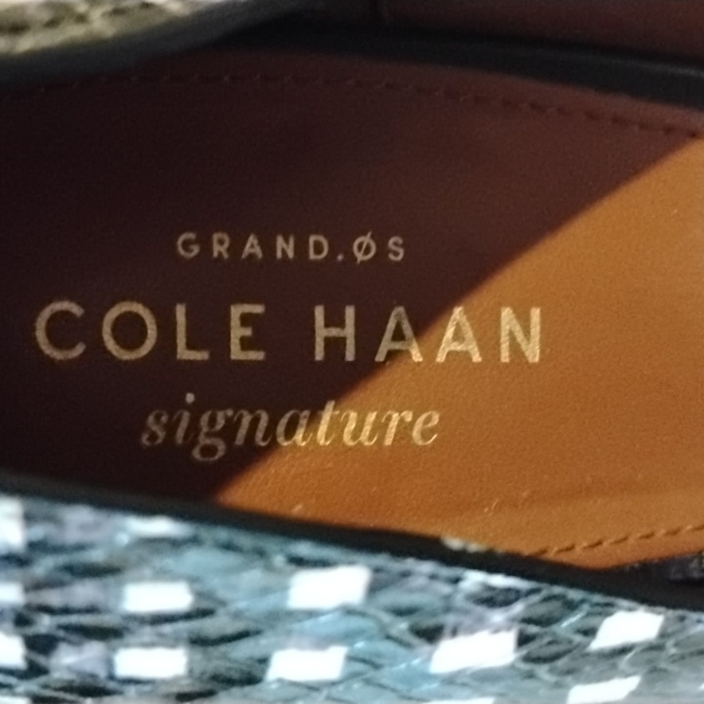 Houndstooth Cole Hanes Grandiose Signature. Absolutely gorgeous leather. Worn 5